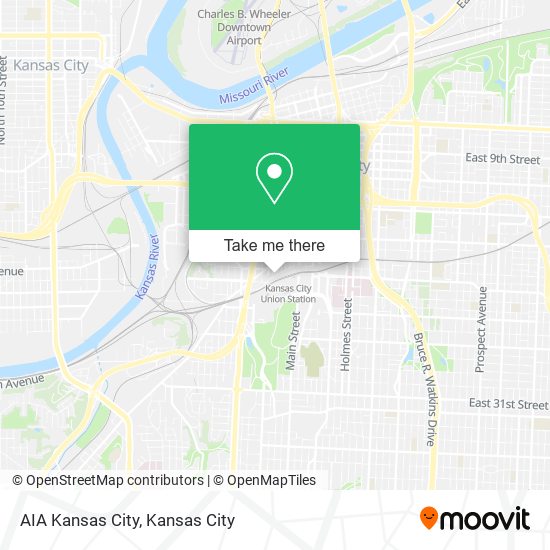 Mapa de AIA Kansas City