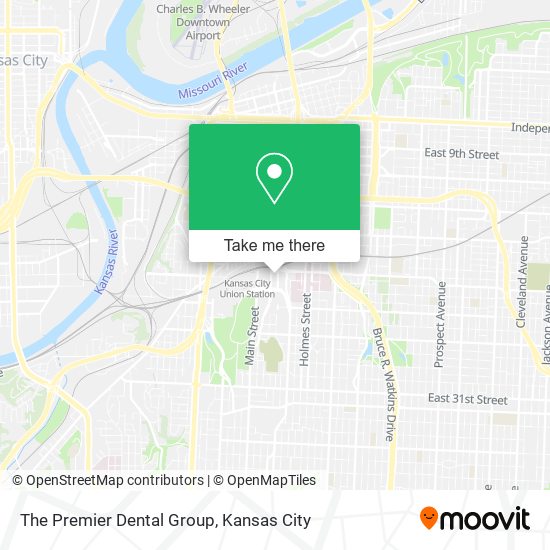 The Premier Dental Group map