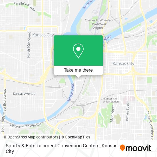 Mapa de Sports & Entertainment Convention Centers