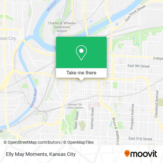 Elly May Moments map