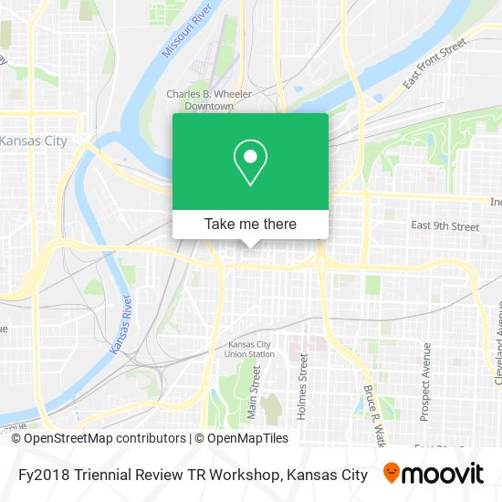 Mapa de Fy2018 Triennial Review TR Workshop