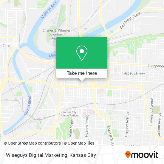 Mapa de Wiseguys Digital Marketing