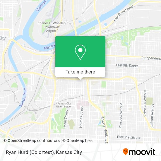 Ryan Hurd (Colortest) map