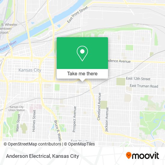 Anderson Electrical map