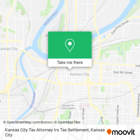 Kansas City Tax Attorney Irs Tax Settlement map