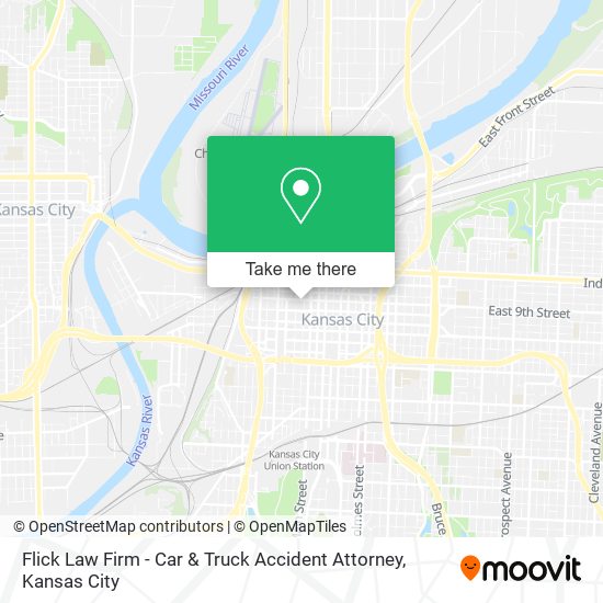 Mapa de Flick Law Firm - Car & Truck Accident Attorney