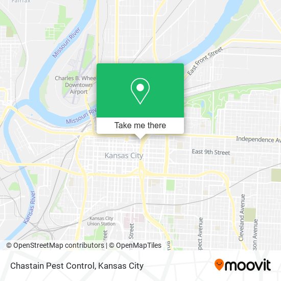 Chastain Pest Control map