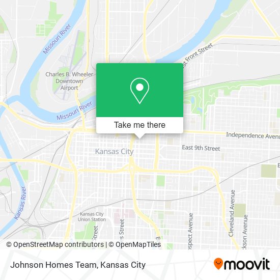 Johnson Homes Team map