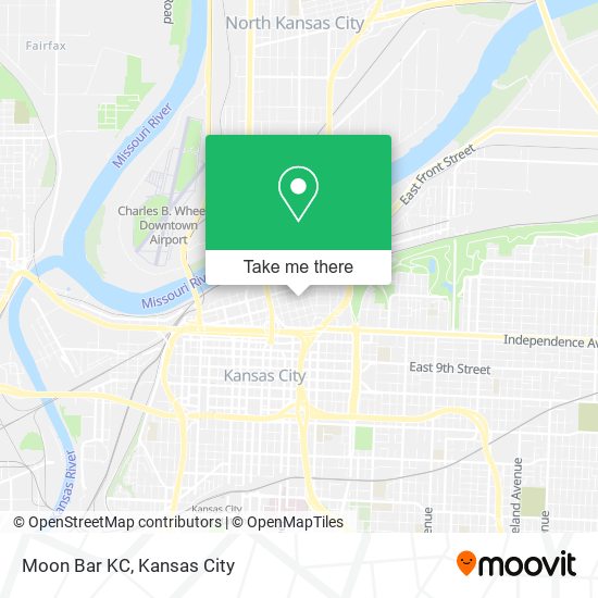 Mapa de Moon Bar KC