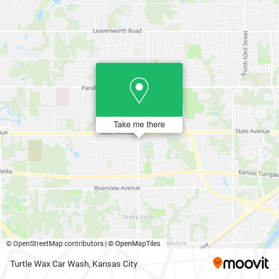 Mapa de Turtle Wax Car Wash