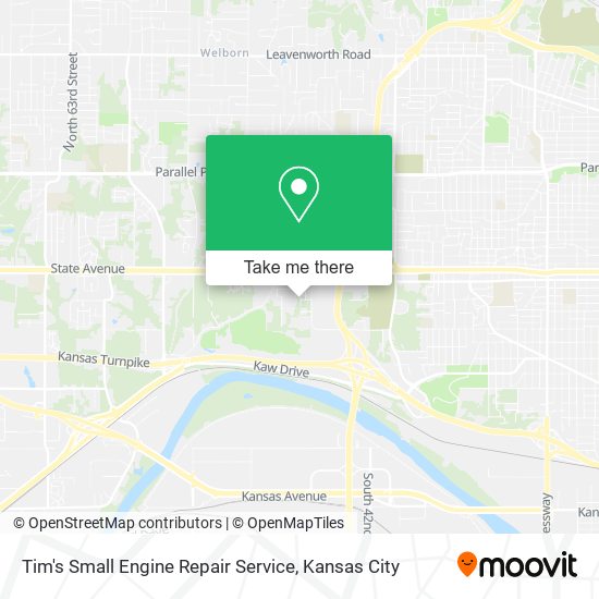 Tim's Small Engine Repair Service map