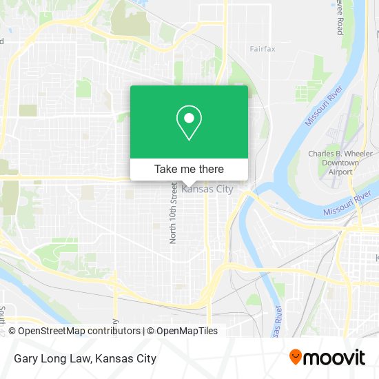 Gary Long Law map