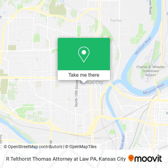 Mapa de R Telthorst Thomas Attorney at Law PA