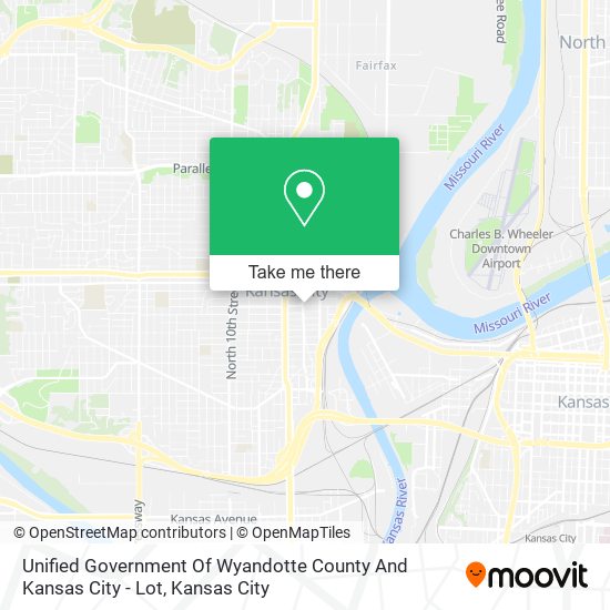 Unified Government Of Wyandotte County And Kansas City - Lot map