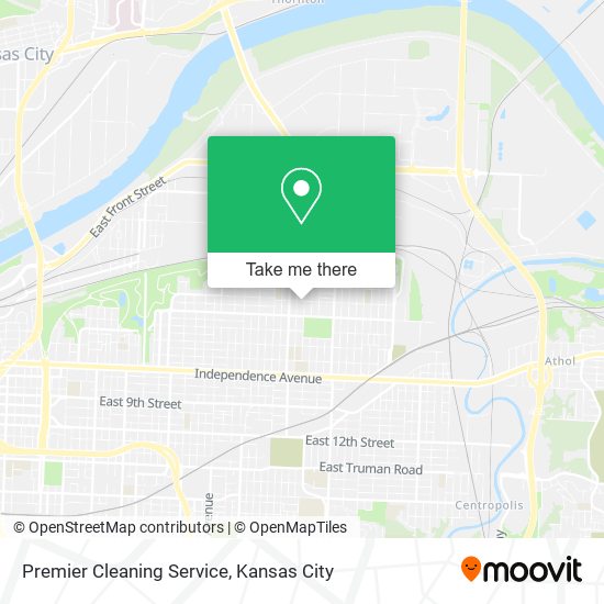 Premier Cleaning Service map