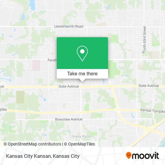 Kansas City Kansan map