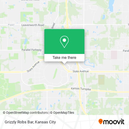 Grizzly Robs Bar map