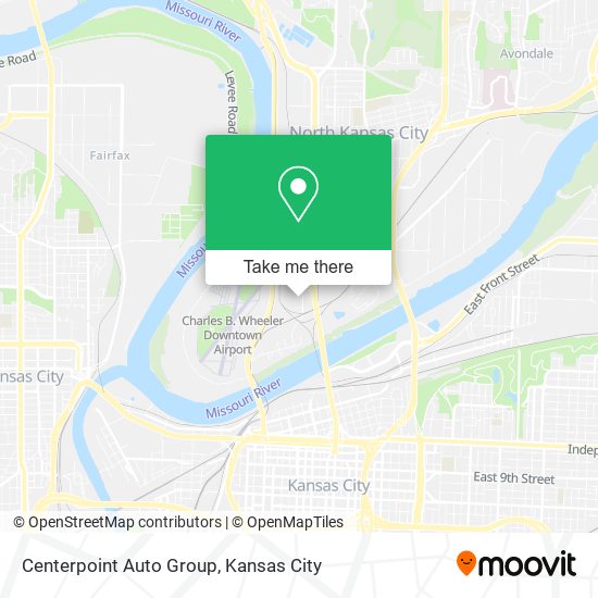 Centerpoint Auto Group map