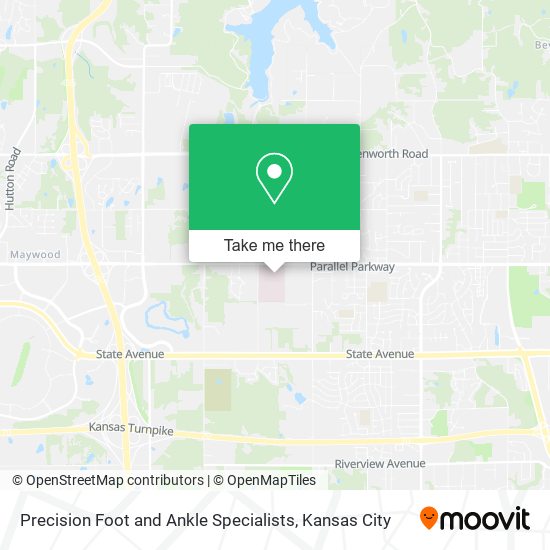 Precision Foot and Ankle Specialists map