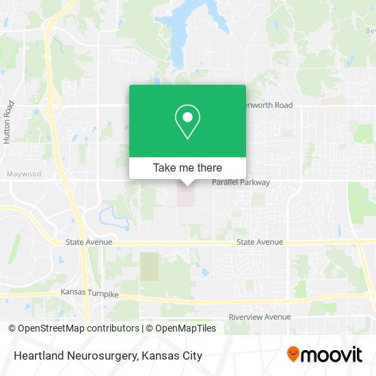 Heartland Neurosurgery map