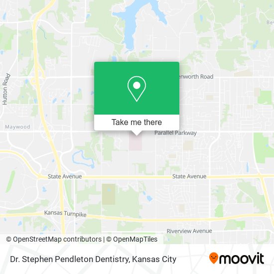 Dr. Stephen Pendleton Dentistry map