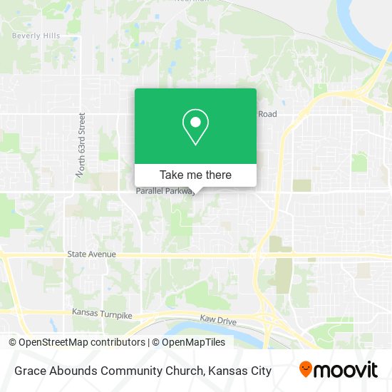 Mapa de Grace Abounds Community Church