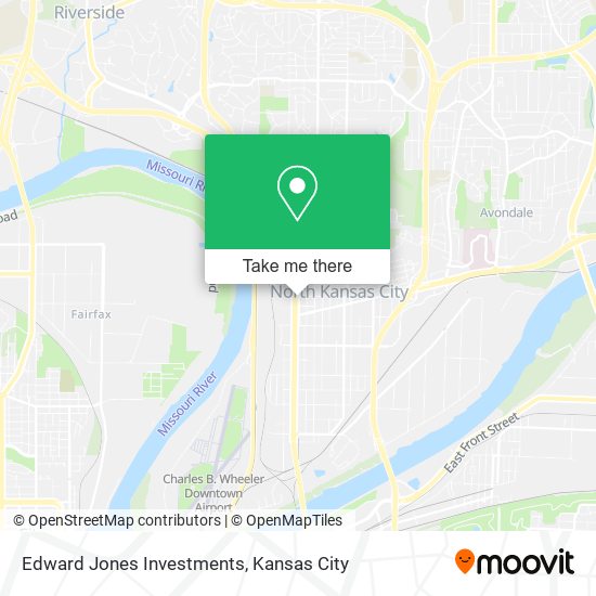 Mapa de Edward Jones Investments