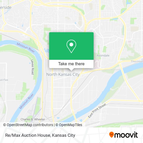 Re/Max Auction House map