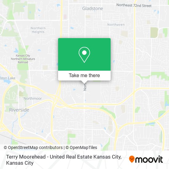 Mapa de Terry Moorehead - United Real Estate Kansas City