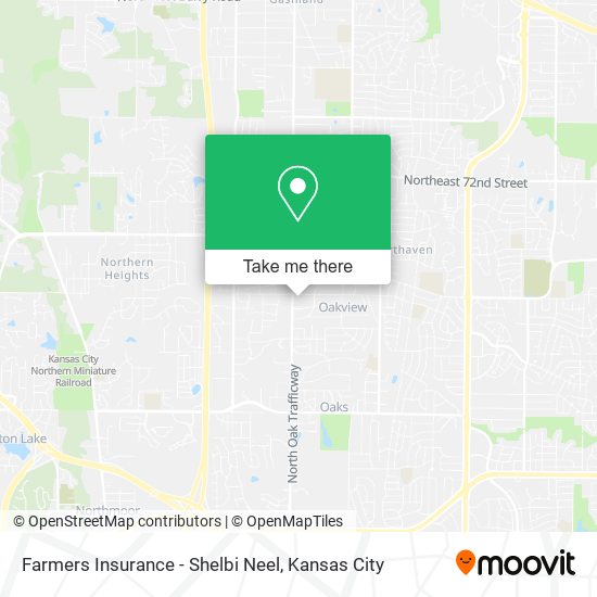 Farmers Insurance - Shelbi Neel map