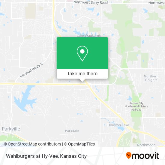 Wahlburgers at Hy-Vee map