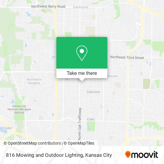 816 Mowing and Outdoor Lighting map