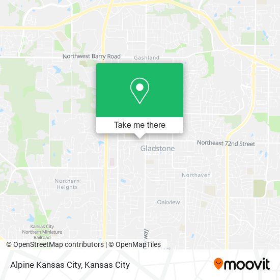 Mapa de Alpine Kansas City