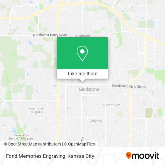 Fond Memories Engraving map