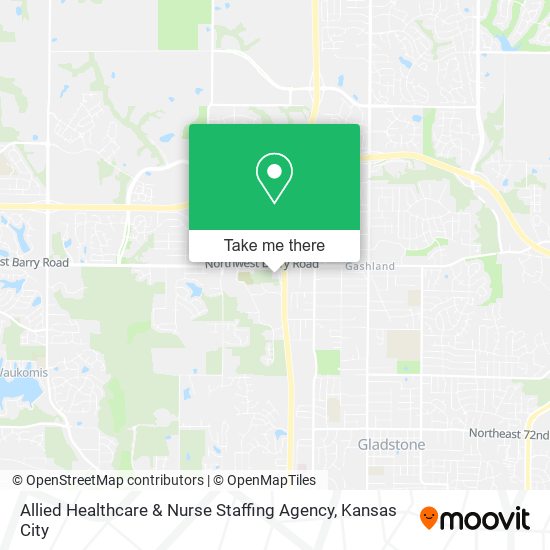 Allied Healthcare & Nurse Staffing Agency map