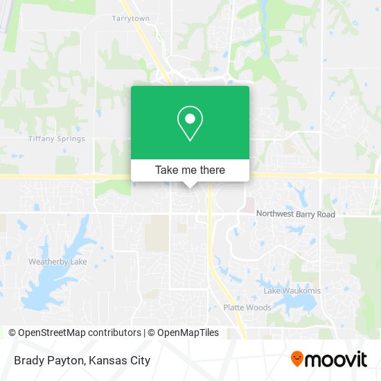 Brady Payton map