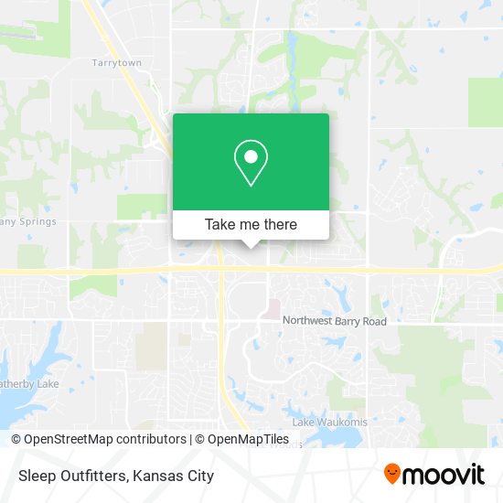 Sleep Outfitters map