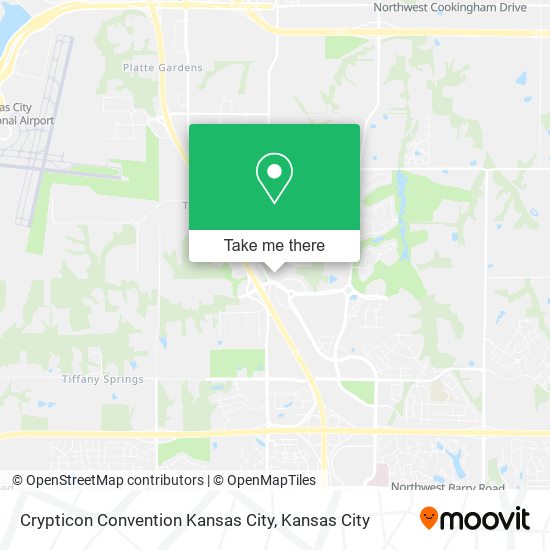 Crypticon Convention Kansas City map