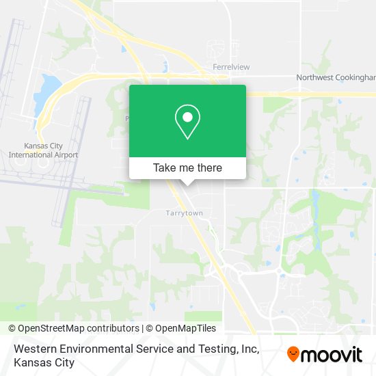 Western Environmental Service and Testing, Inc map