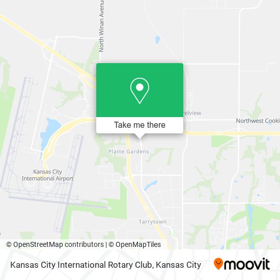 Kansas City International Rotary Club map