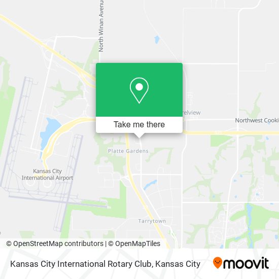 Mapa de Kansas City International Rotary Club