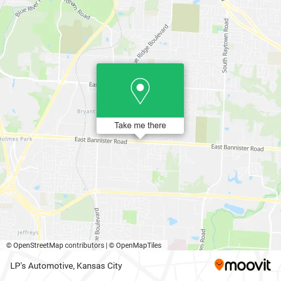 LP's Automotive map