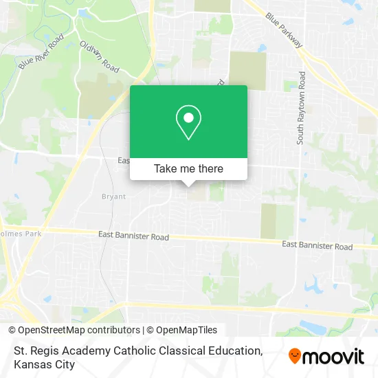 Mapa de St. Regis Academy Catholic Classical Education