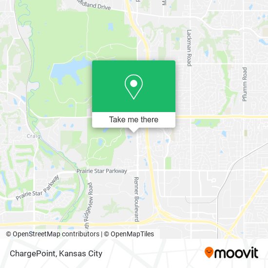 ChargePoint map