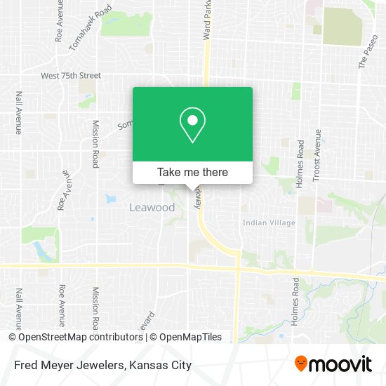 Mapa de Fred Meyer Jewelers