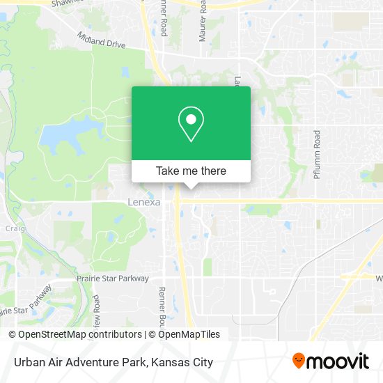 Urban Air Adventure Park map