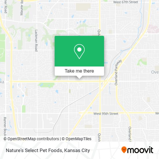 Nature's Select Pet Foods map