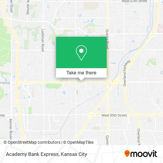 Academy Bank Express map