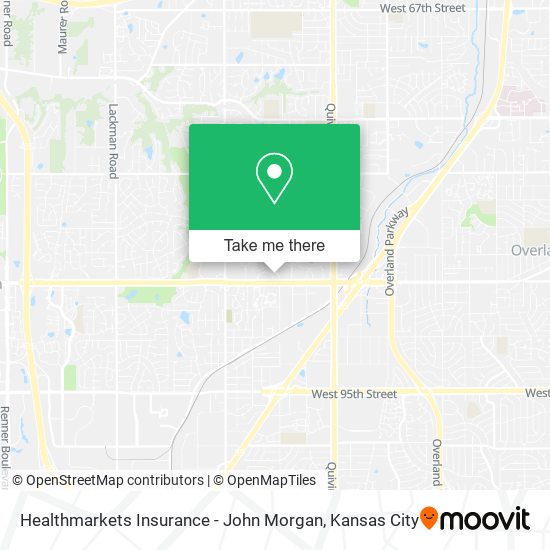 Healthmarkets Insurance - John Morgan map