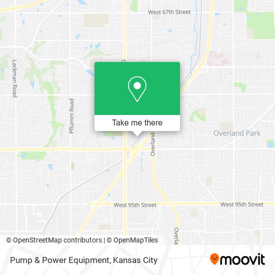 Pump & Power Equipment map